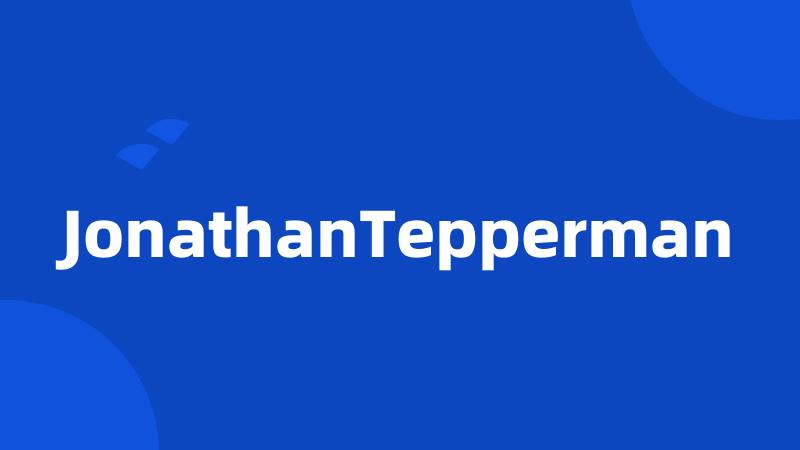 JonathanTepperman