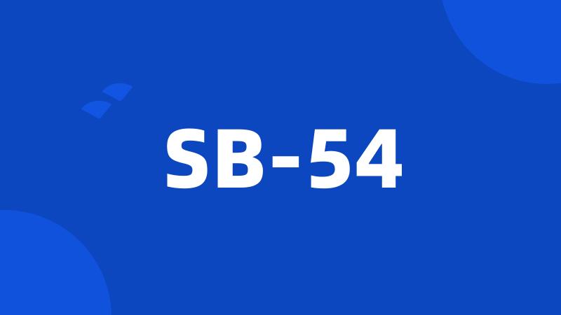 SB-54