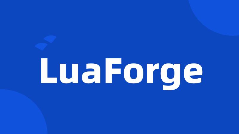 LuaForge