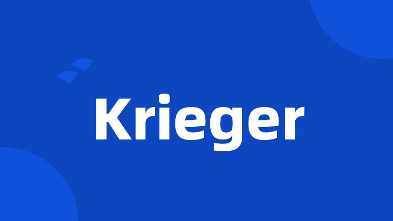 Krieger