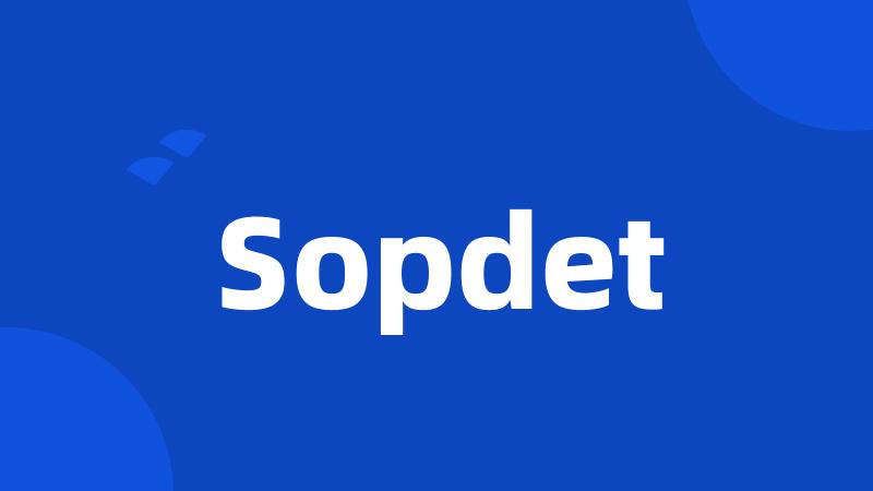 Sopdet