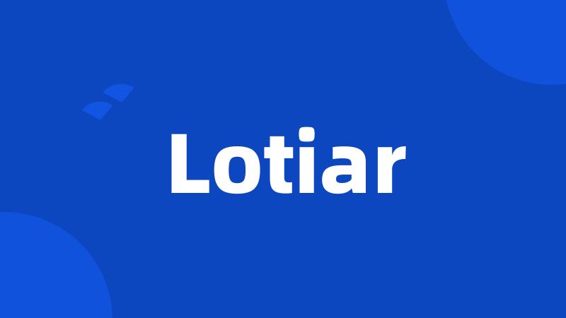 Lotiar