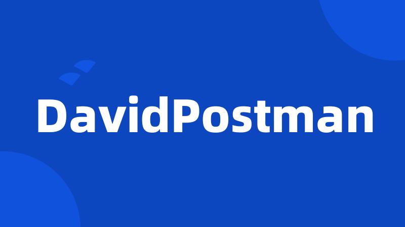 DavidPostman