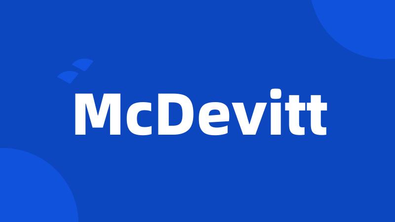 McDevitt