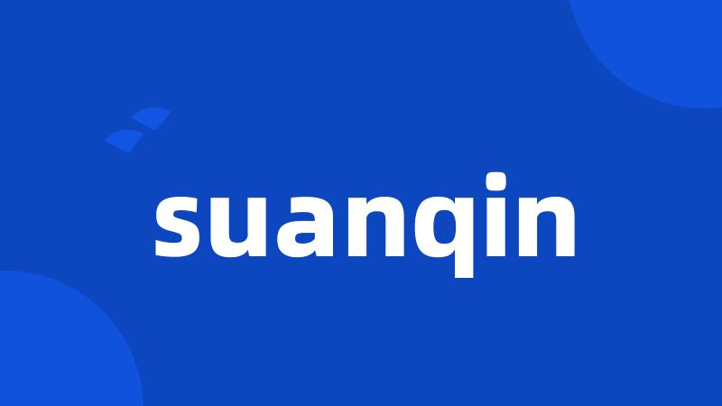 suanqin