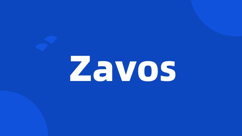 Zavos