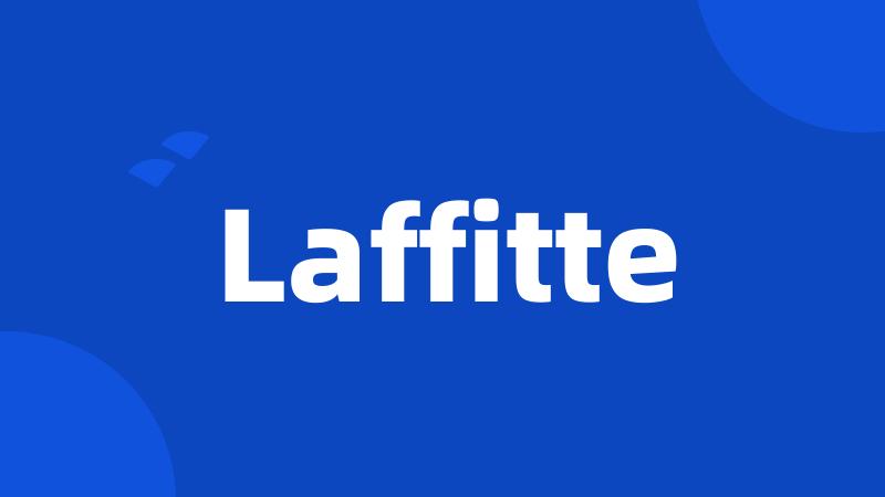 Laffitte