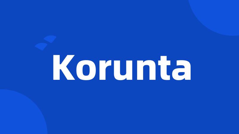 Korunta