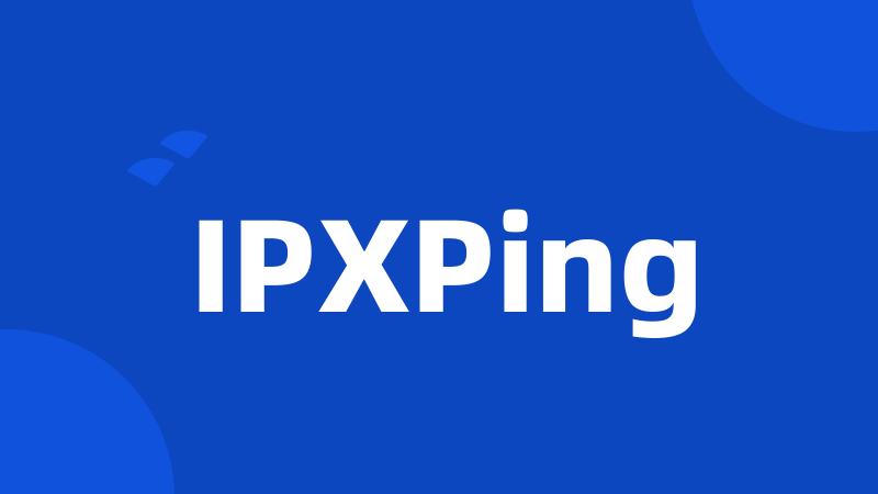 IPXPing