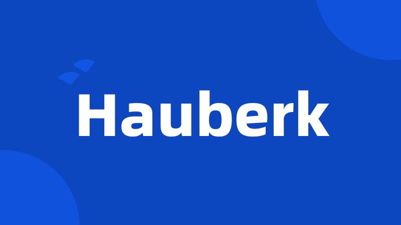 Hauberk