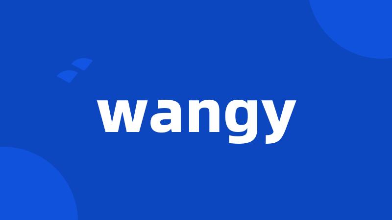 wangy