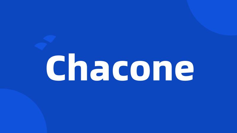 Chacone