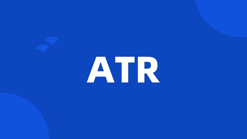 ATR