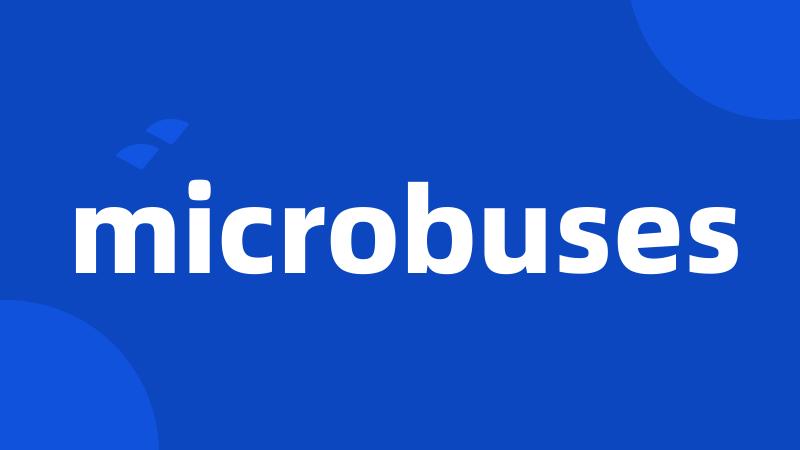 microbuses