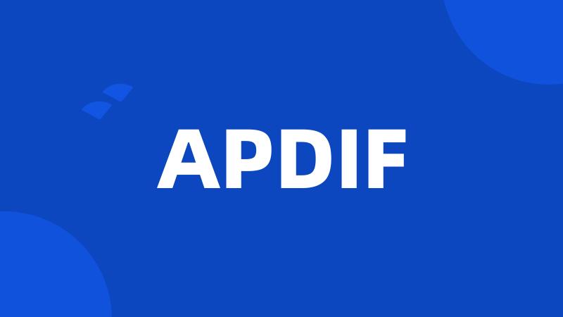 APDIF