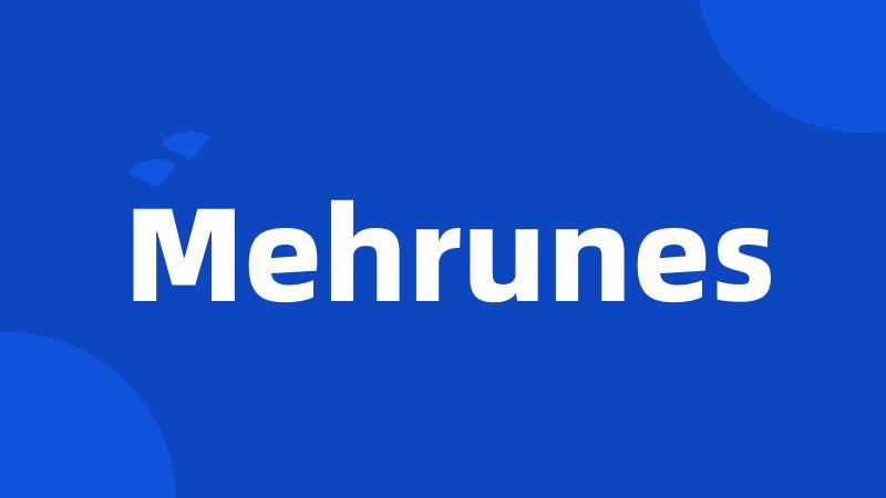 Mehrunes