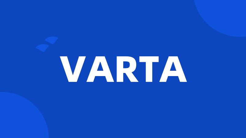 VARTA