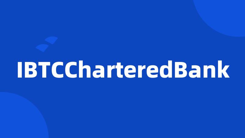 IBTCCharteredBank