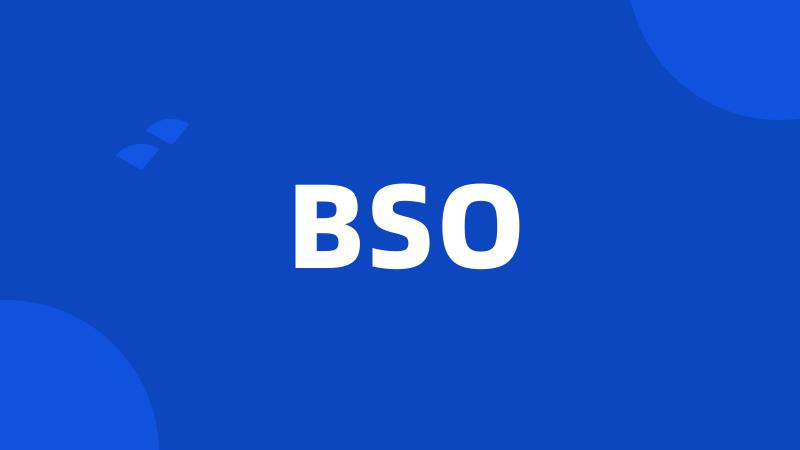 BSO