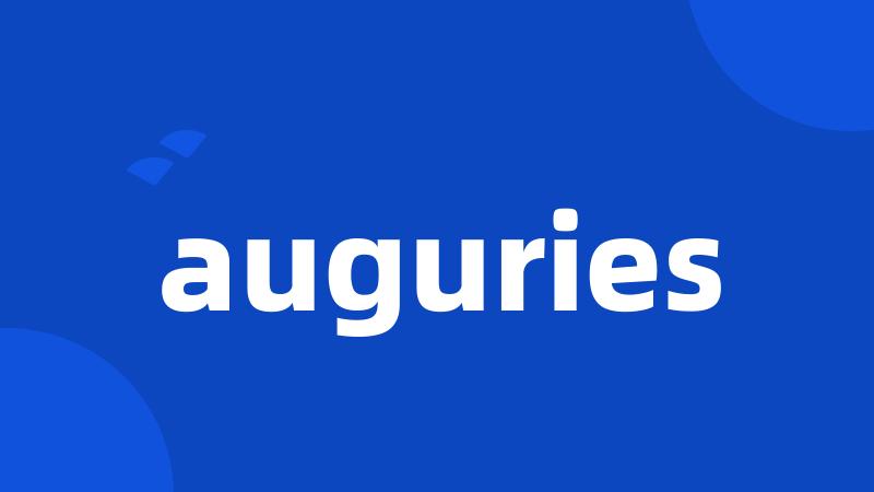 auguries