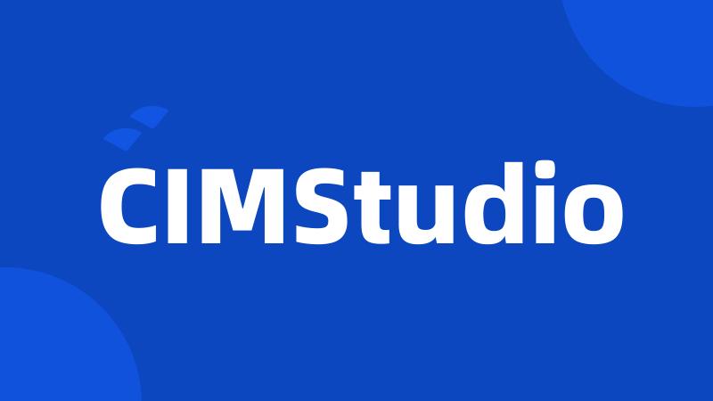 CIMStudio