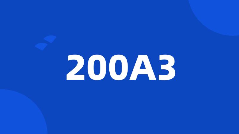 200A3