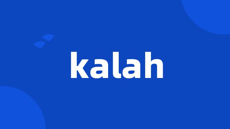 kalah