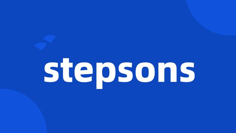 stepsons