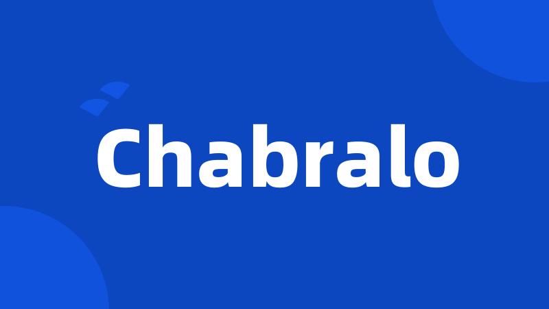 Chabralo