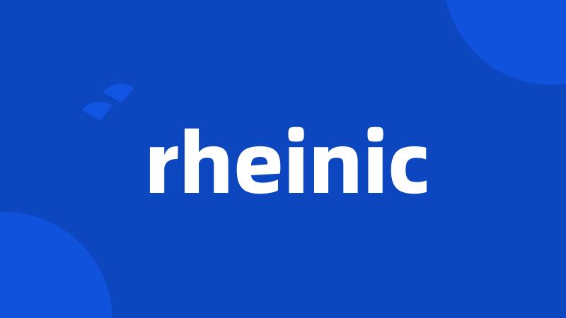 rheinic