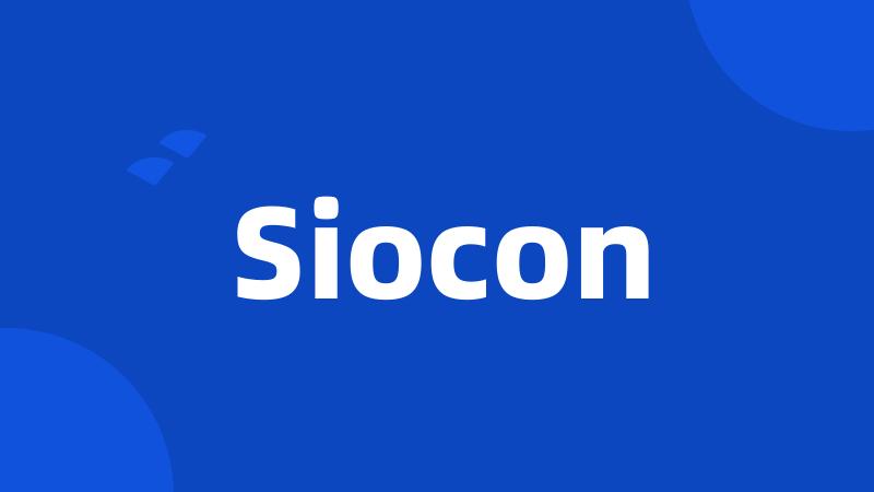 Siocon