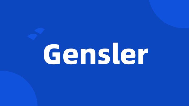 Gensler