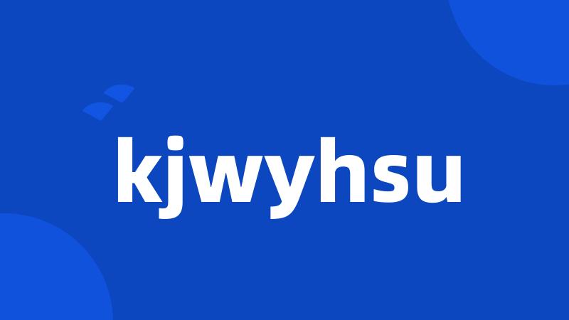 kjwyhsu