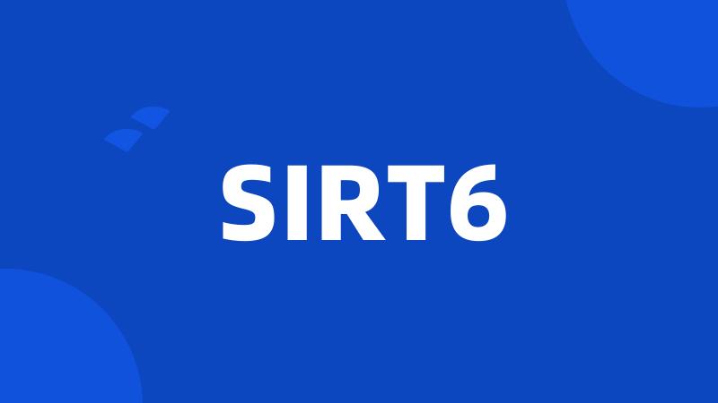 SIRT6