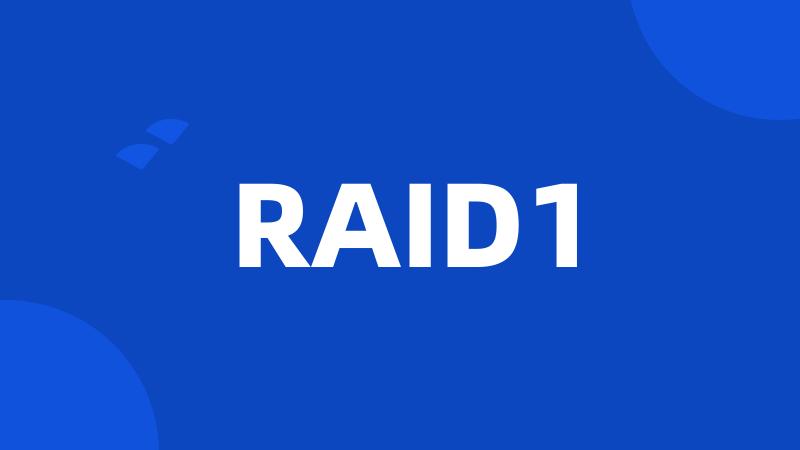 RAID1