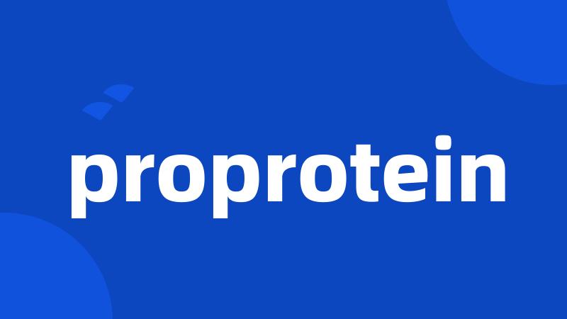 proprotein