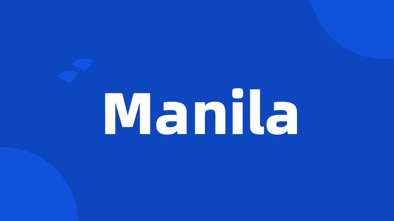 Manila