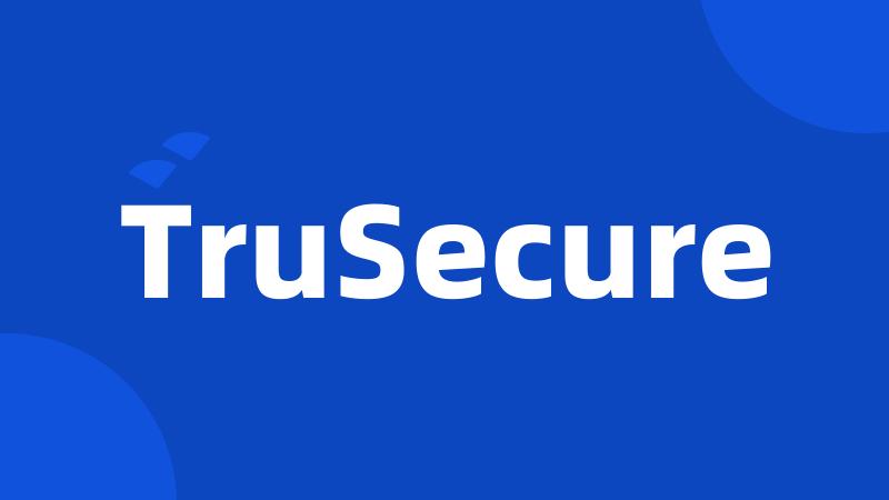 TruSecure