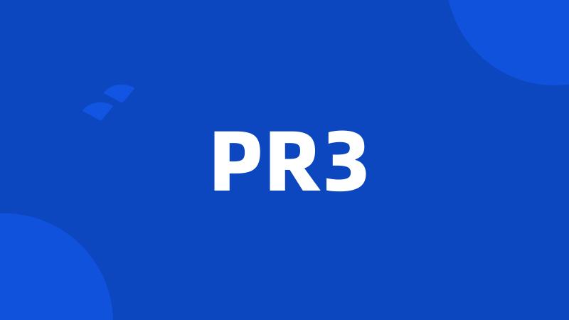 PR3