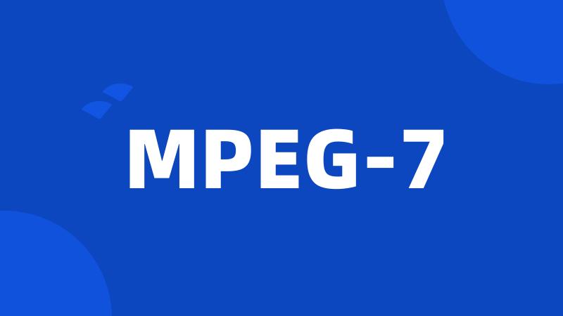 MPEG-7