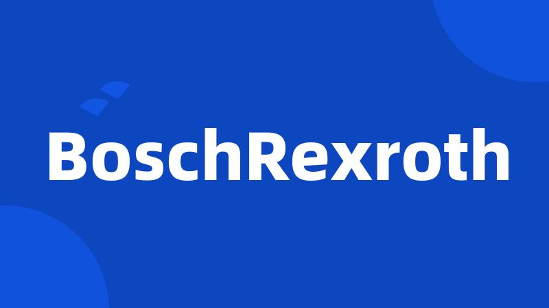 BoschRexroth