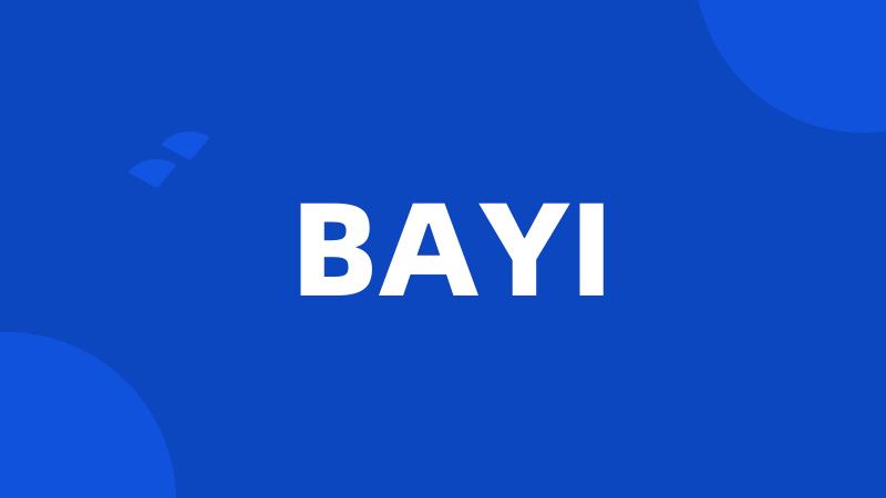 BAYI