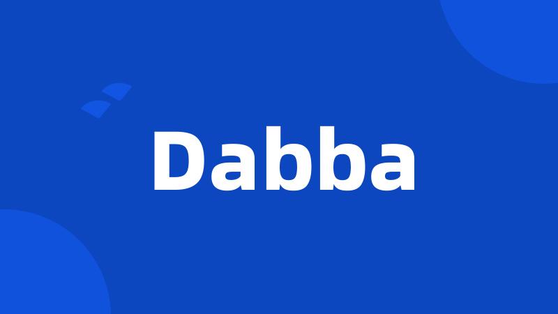 Dabba