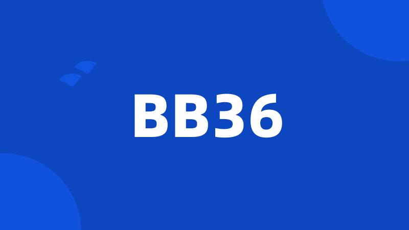 BB36