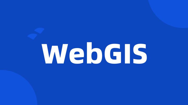 WebGIS