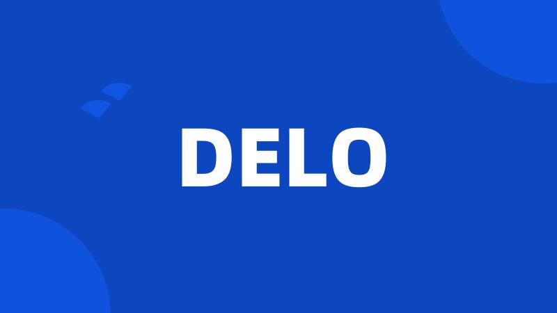 DELO