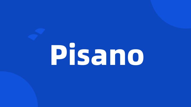 Pisano