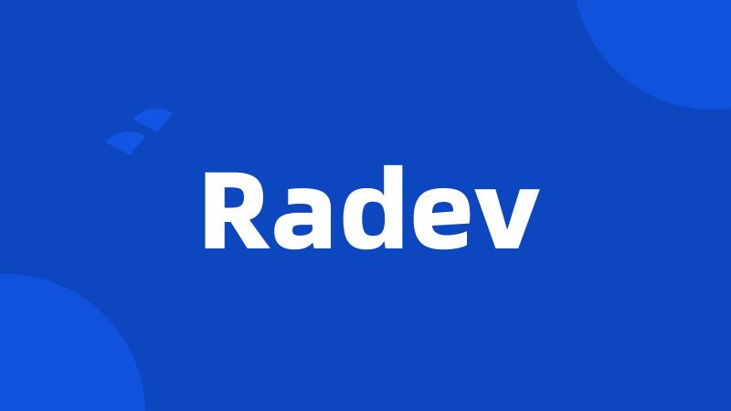 Radev