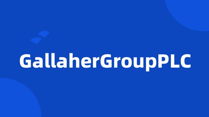 GallaherGroupPLC