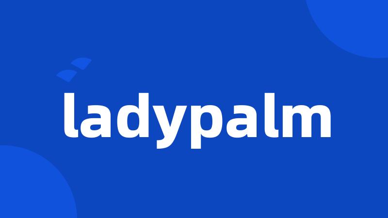 ladypalm